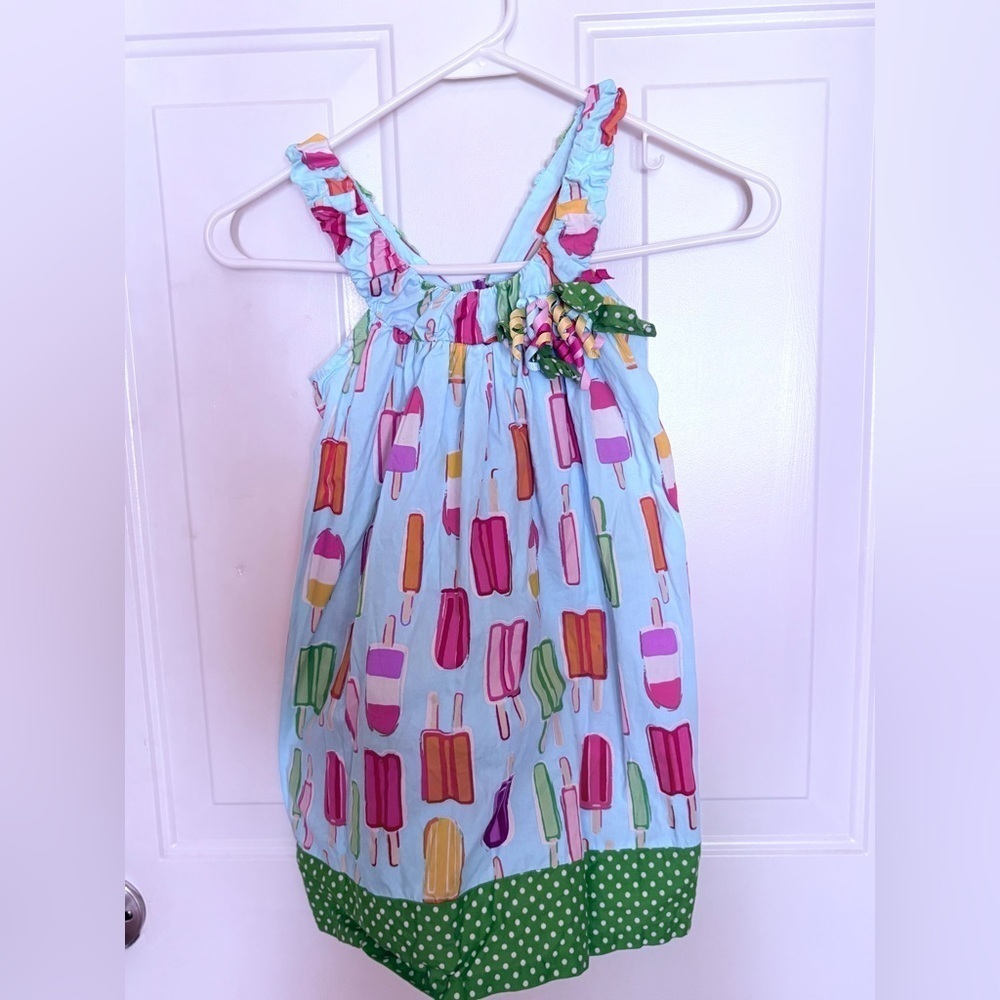 Bonnie Jean Multicolor Popsicle Dress size 5